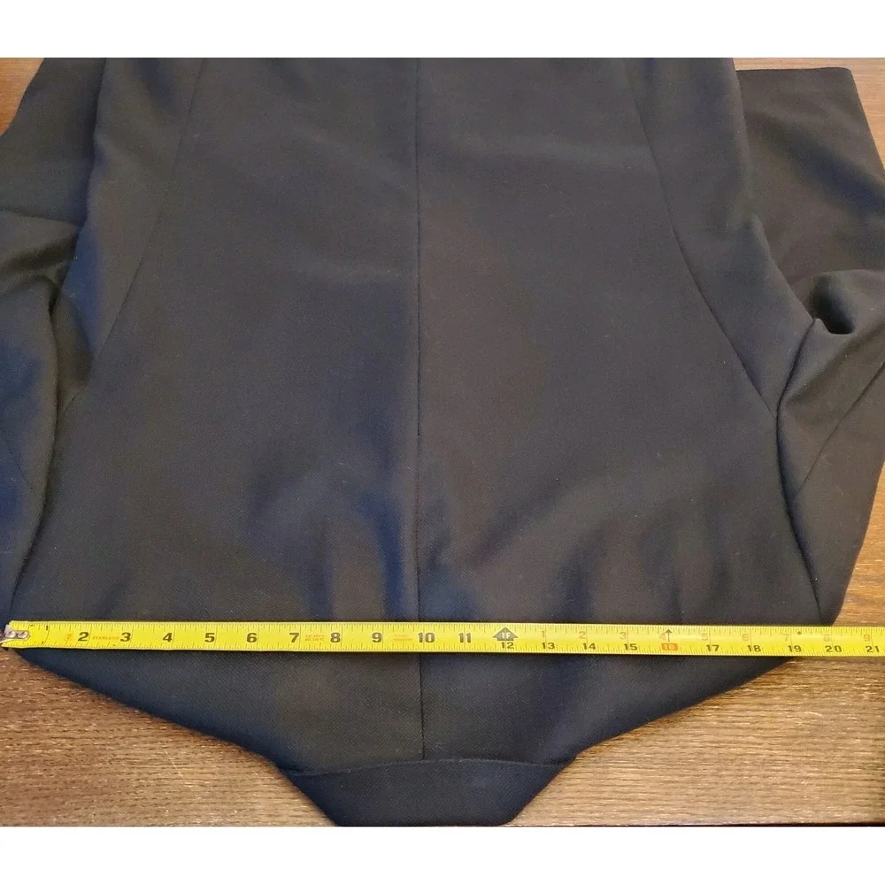 Gianfranco Ruffini Black Lambswool‎ Cashmere Blazer Men’s 44 Regular - Macedonia